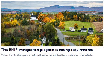 加拿大农村和偏远地区移民试点项目(RNIP)又又又降门槛了!